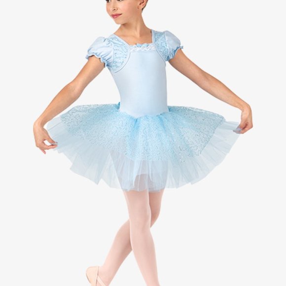 Dance Dress Costume New SC 4-5 IC 6-7 Leotard Tu Tu Skirt Child Ballet Jazz Tap - Picture 3 of 10